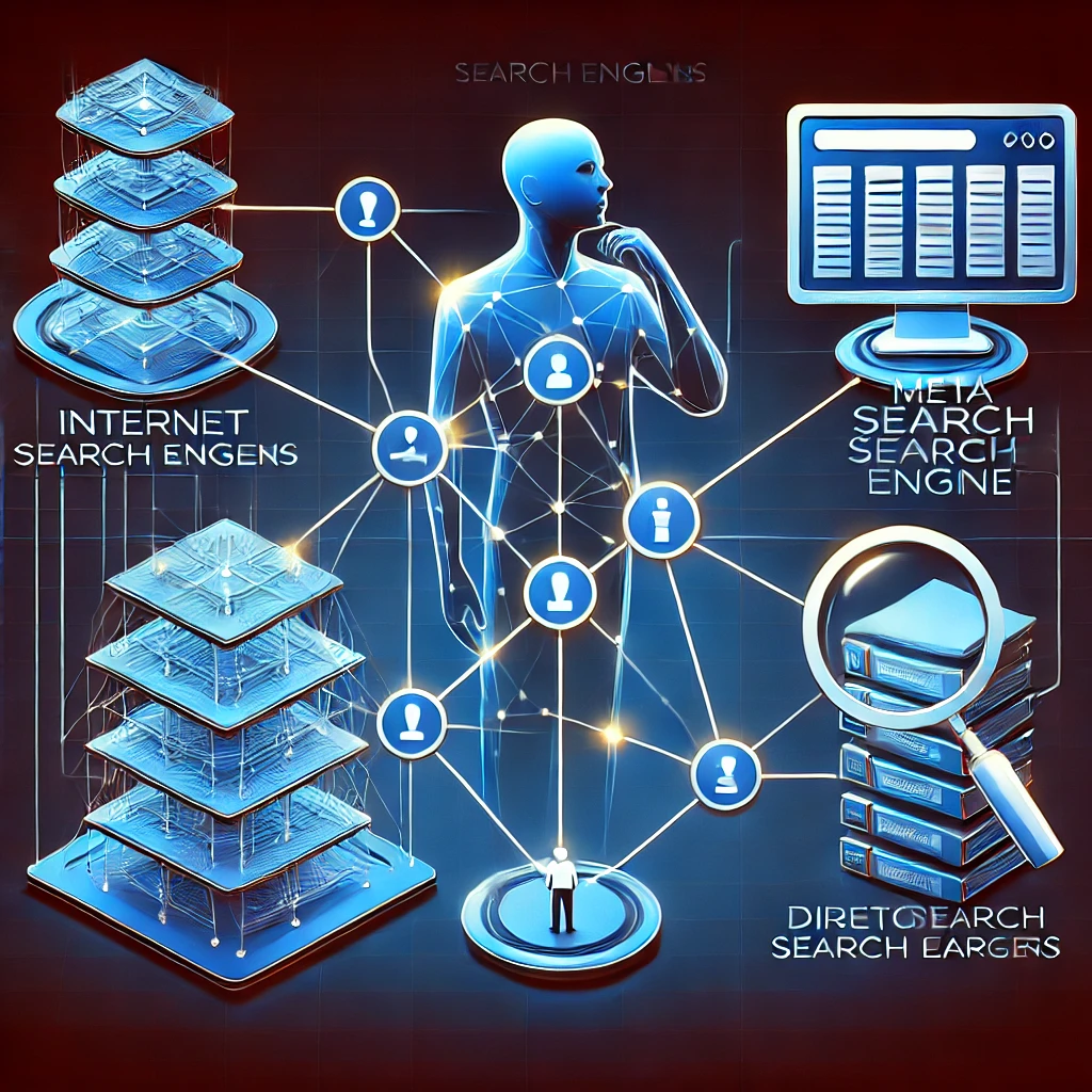 Tipos de buscadores en Internet - Imagen para el Artículo de Blog